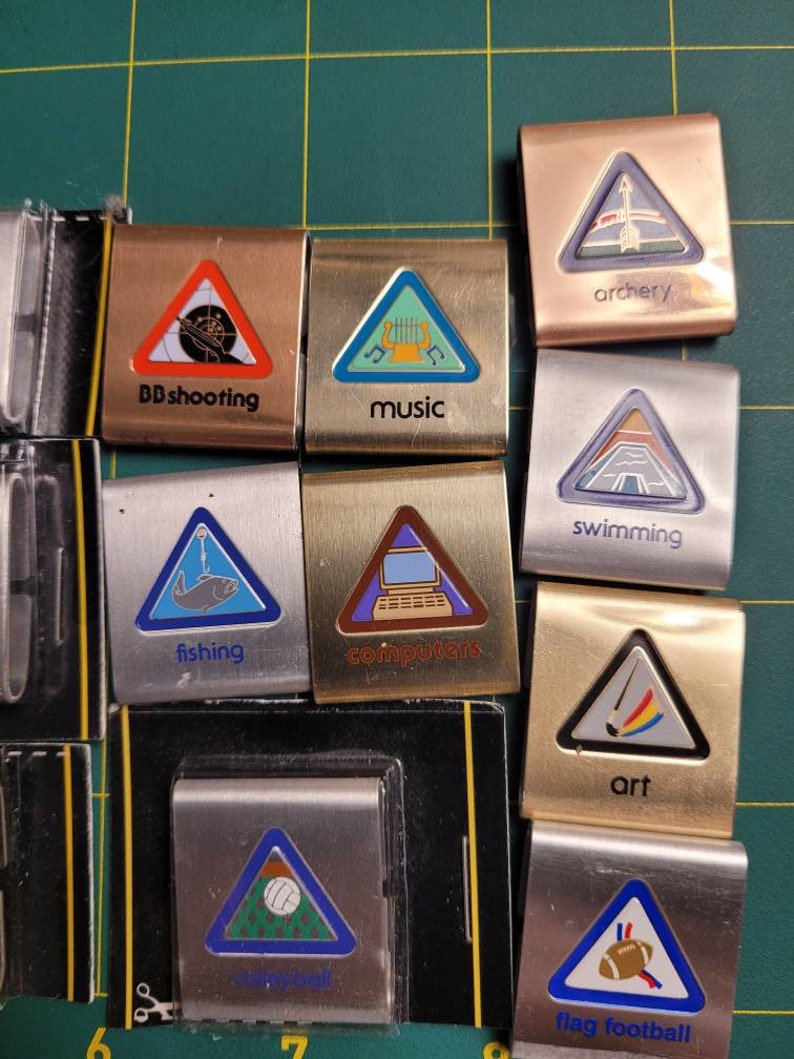 Vintage 18 Cub Scout Belt Loops. 10 New in Package. Etsy