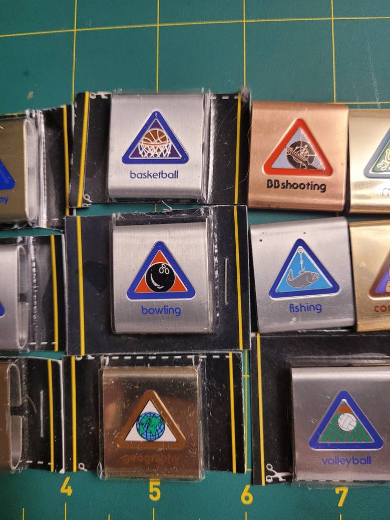 Vintage 18 Cub Scout Belt Loops. 10 New in Package. Etsy