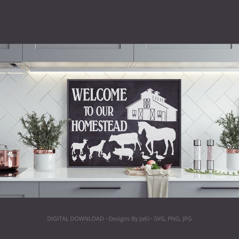 Download Welcome To Our Farm With Animals Decal Digital Download Vector Cut File For Decal Stencil Image Svg Bmp Png Clipart Iron On Transfer Image Clip Art Art Collectibles Jyoshop Com
