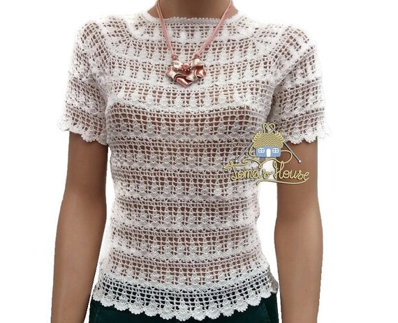 crochet lace blouse