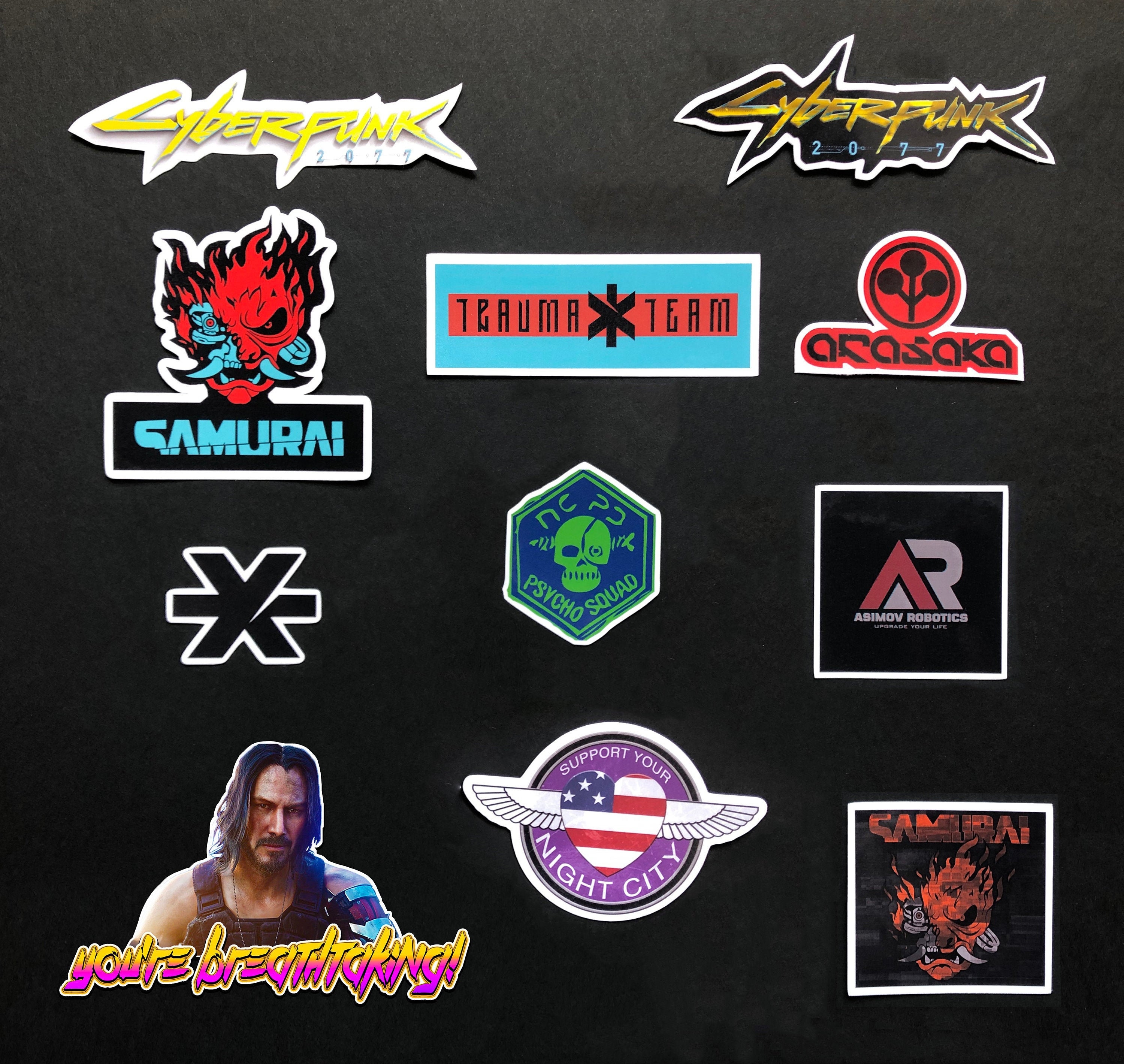 CYBERPUNK vinyl Sticker Decal Victorian Style Dress Theme RPG Fan COSPLAY CYBERPUNK vinyl Sticker Decal Victorian Style Dress Theme RPG Fan COSPLAY