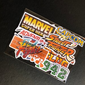 Stickers Capcom Arcade Collection 2 - Etsy