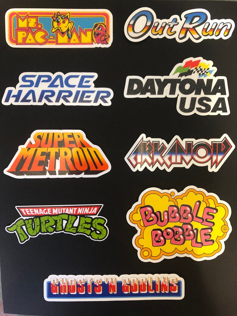 Retro Stickers Collection 4