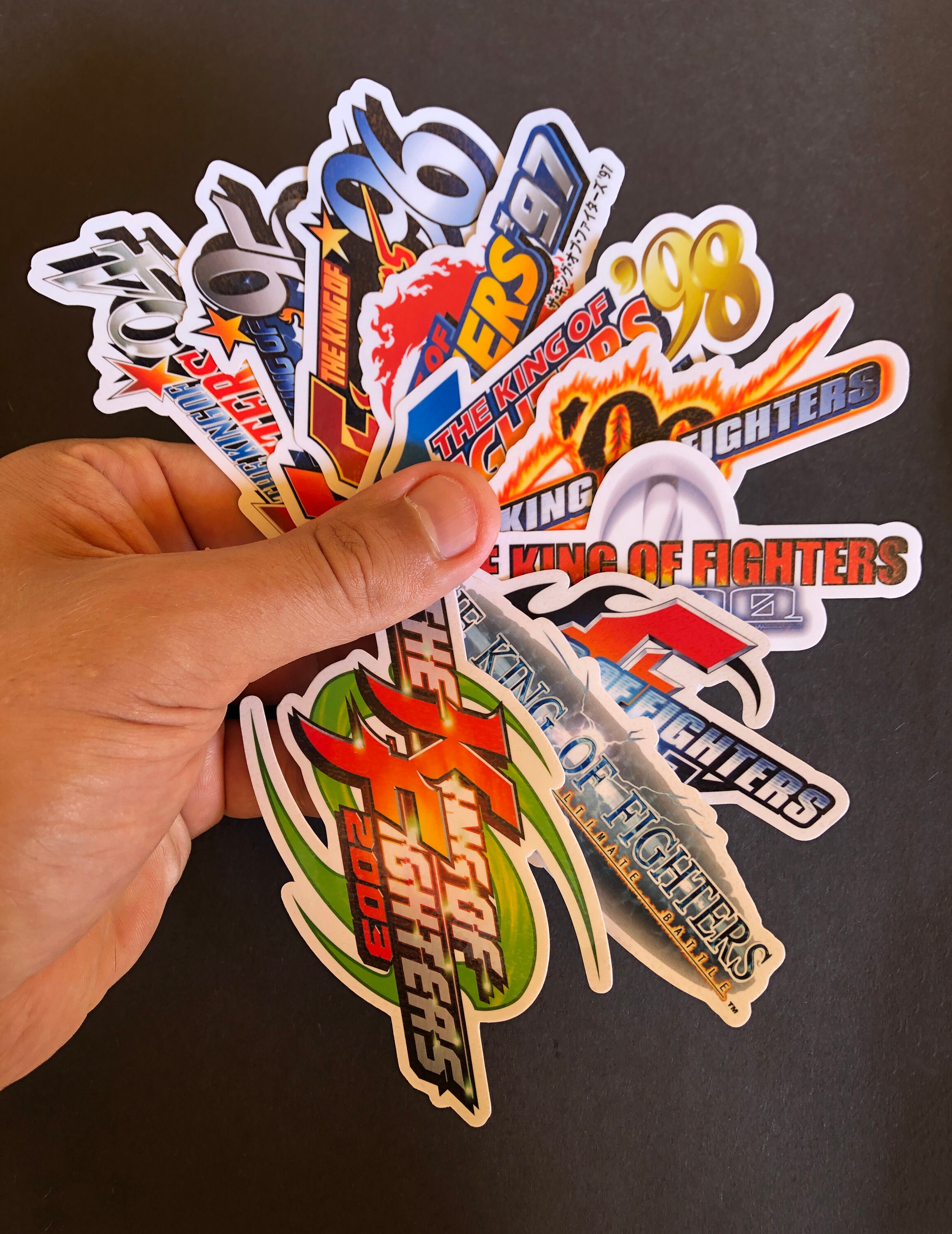 The King Of Fighters Neo Geo Collection Stickers Etsy