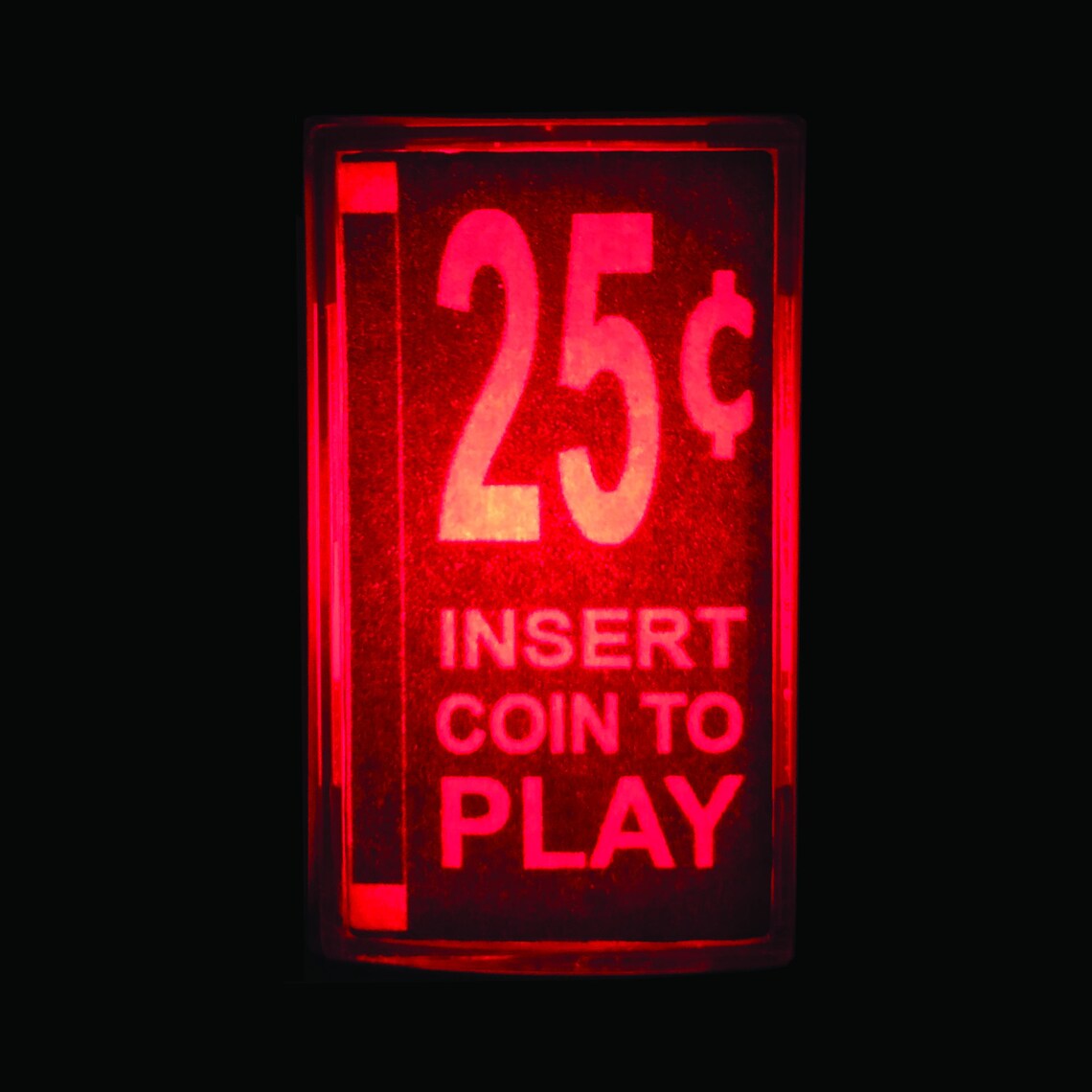 Insert Coin Button LED Light Illuminated Arcade Video Game Etsy