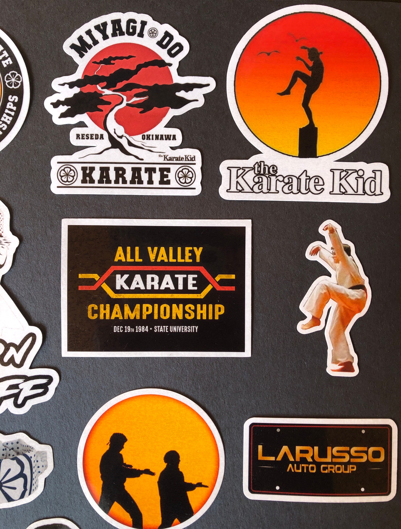 Karate Kid MiyagiDo Stickers Etsy