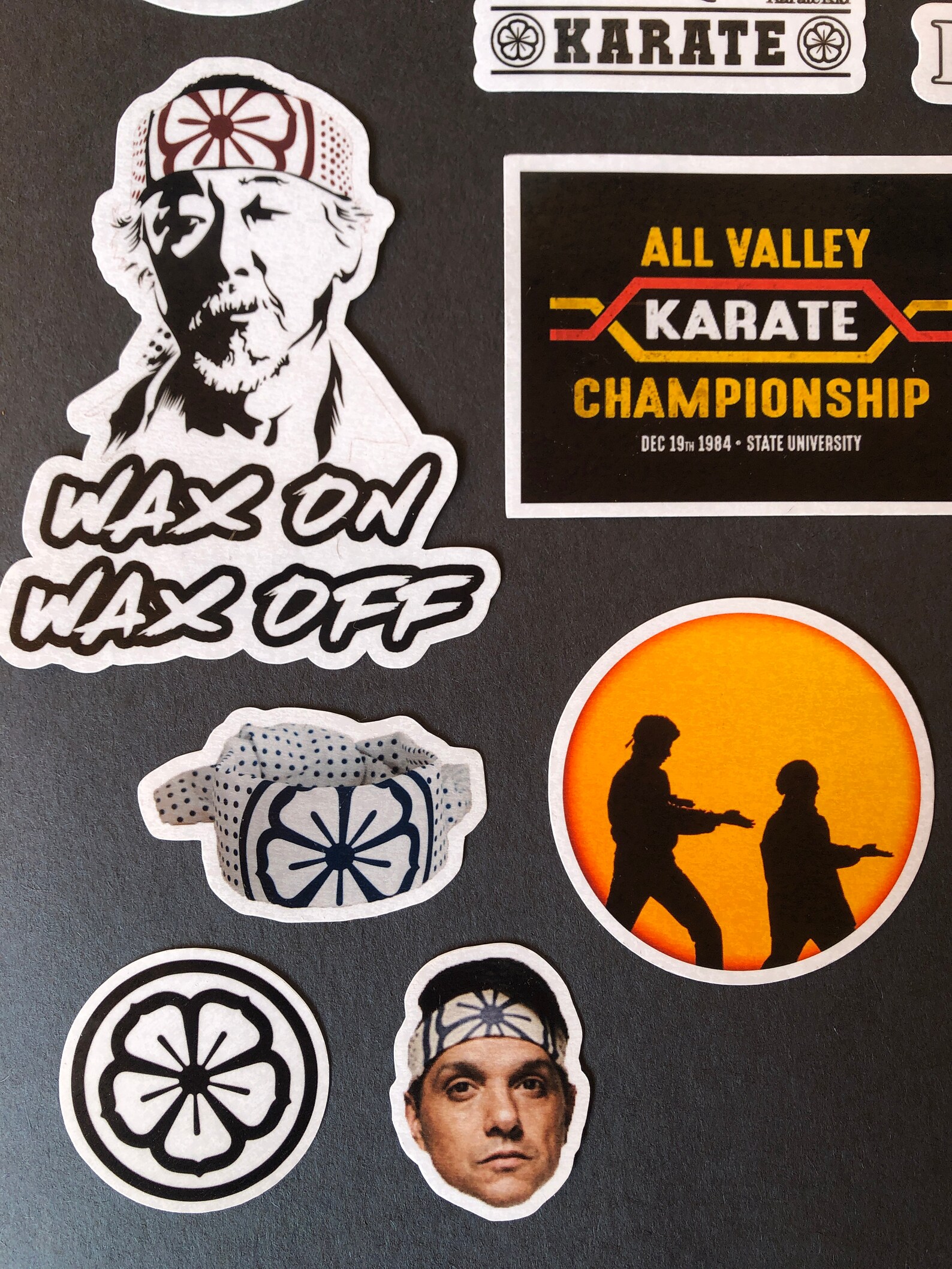 Karate Kid MiyagiDo Stickers Etsy