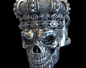 Crown Of Thorns Cameo Ring .925 Sterling Silver Jewelry Any Size White Resin