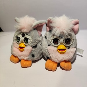 x1 Leopard 1999 Furby Beanbag Buddy Vintage
