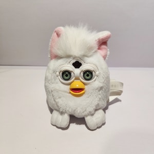 Snowball 1999 Furby beanbag buddy vintage soft toy