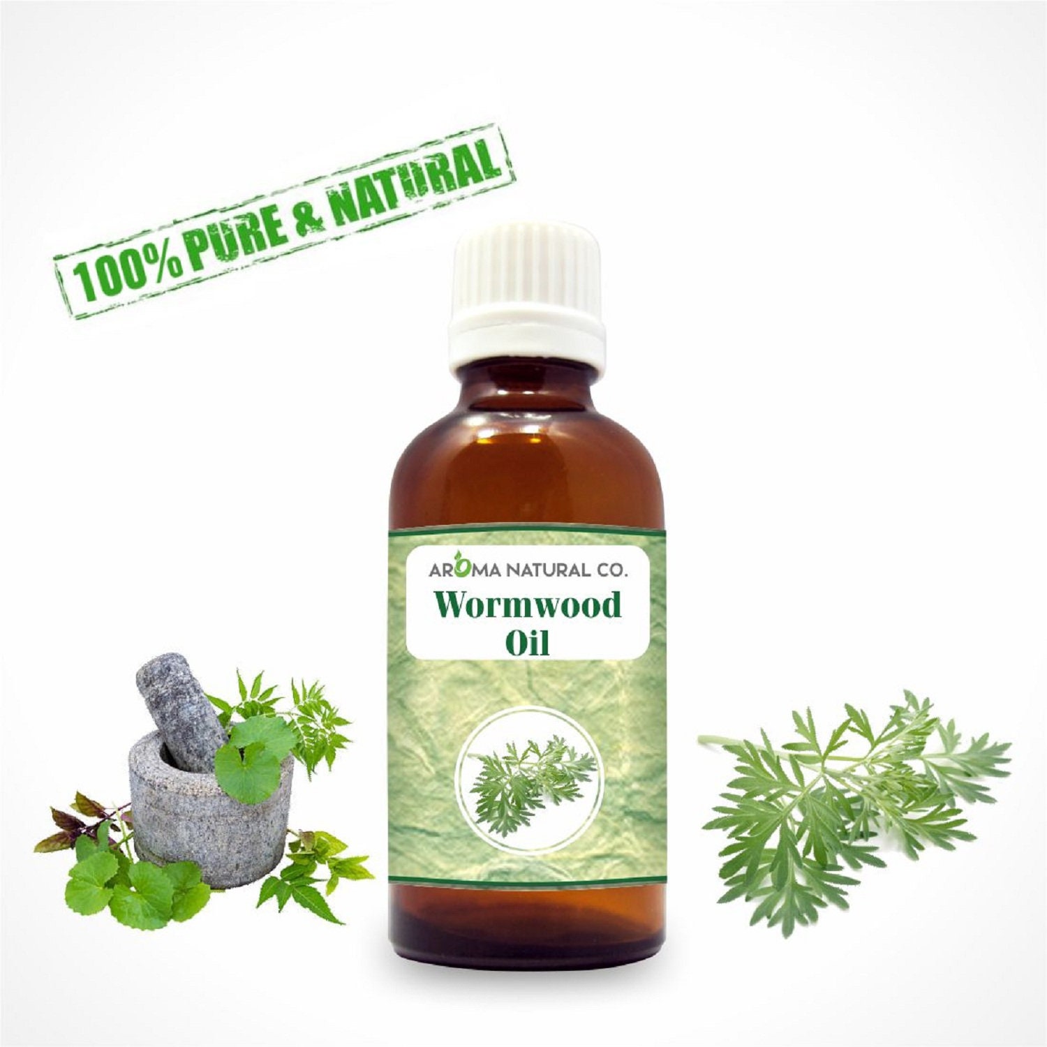 Wormwood Essential Oil Pure & Natural For Aromatherapy Etsy