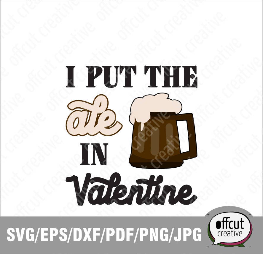 Download Valentine Svg Beer Svg Valentines Day Svg Anti Valentine Etsy