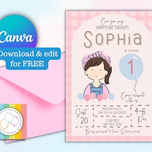 Ms Rachel birthday Party Invitation | invite | digital download | songs for littles | girl birthday | toddler