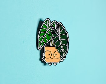 Alocasia Soft Enamel Pin