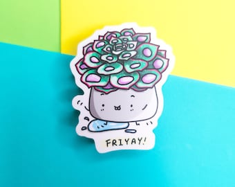 Friyay vinyl sticker