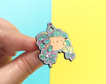 String of Hearts Soft Enamel Pin