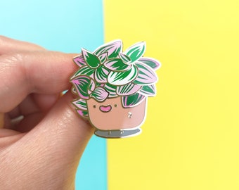 Tradescantia Nanouk Hard Enamel Pin