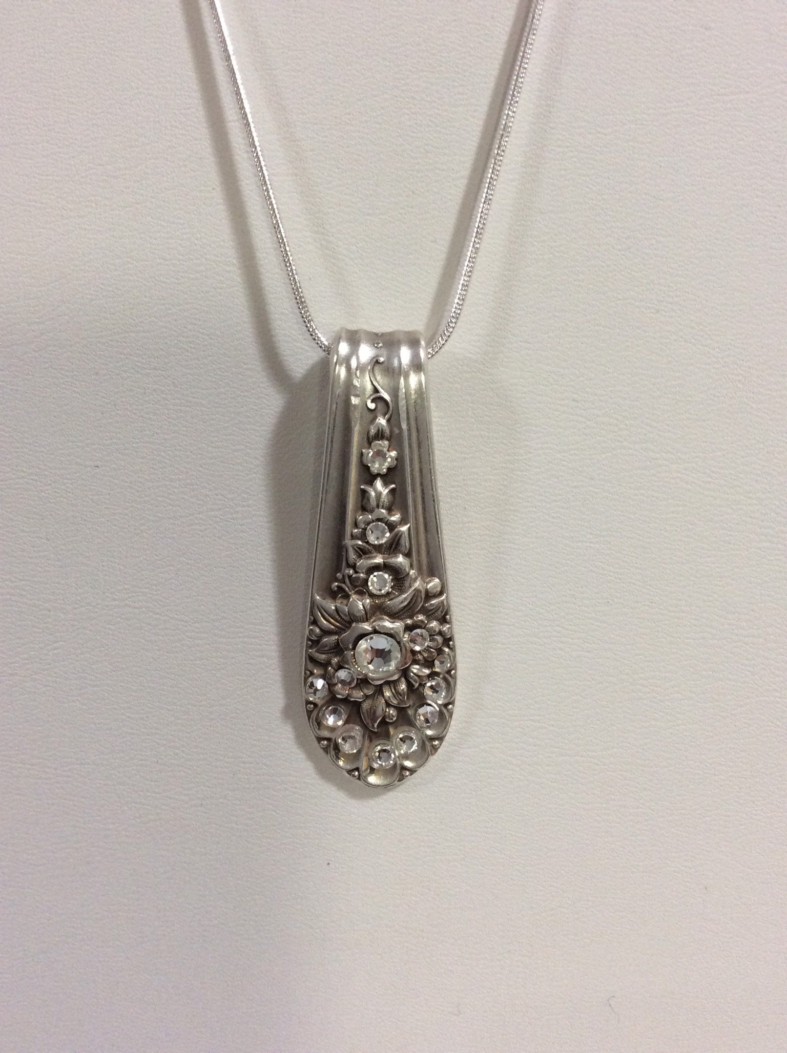Handmade Jubilee spoon handle pendant