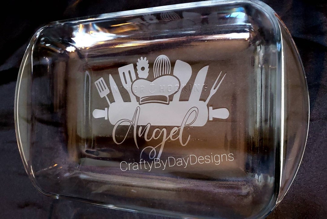 Etched Casserole Dish / 9x13 Casserole / Personalized Mother's Day ...