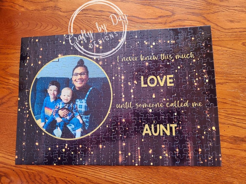 Custom picture puzzle / 300 piece puzzles / 120 piece puzzles / Create your own puzzle/ Personalized Puzzle / Cardboard Puzzle Picture image 4