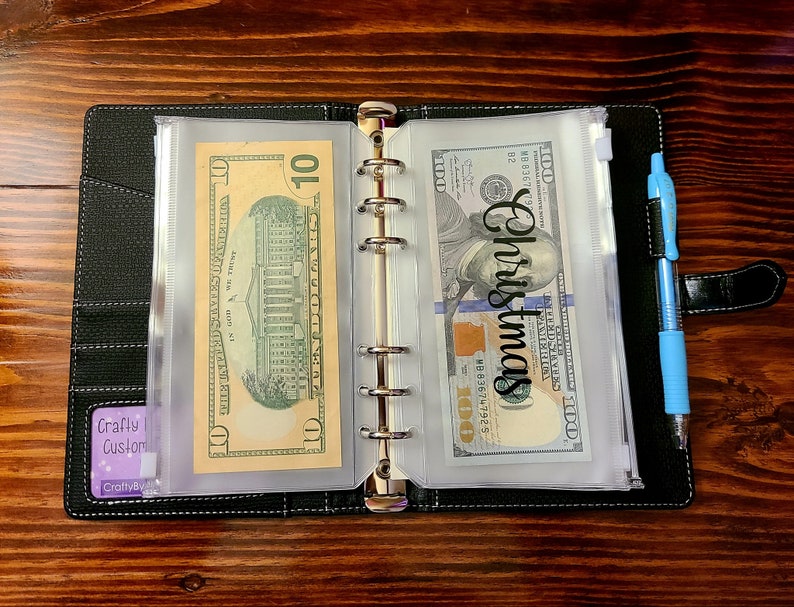 Best Budget Binder with Cash Envelope System Monthly Budget Etsy