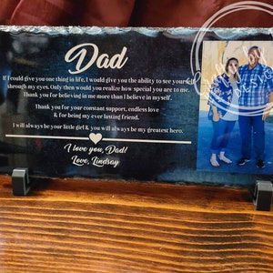 Personalized Gift Photo Rock Slate Rock Gifts Sentimental Rock Slate ...