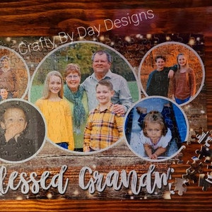 Custom picture puzzle / 300 piece puzzles / 120 piece puzzles / Create your own puzzle/ Personalized Puzzle / Cardboard Puzzle Picture