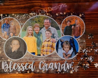 Custom picture puzzle / 300 piece puzzles / 120 piece puzzles / Create your own puzzle/ Personalized Puzzle / Cardboard Puzzle Picture