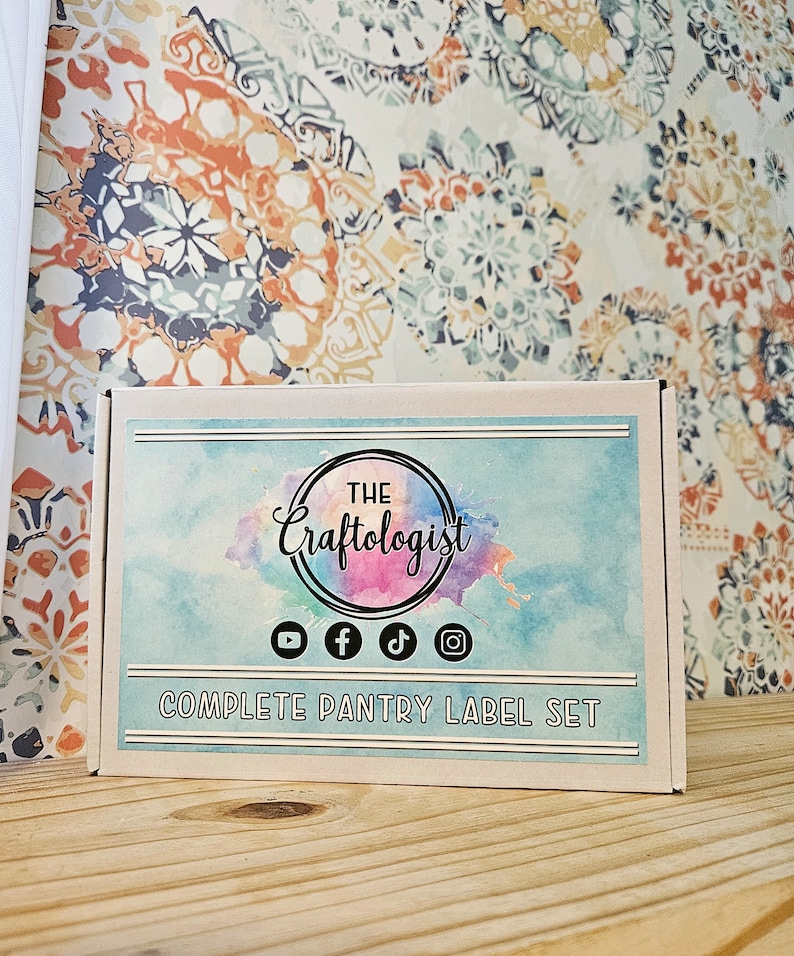 LABEL BUNDLES - Make Your Own Craftologist Pantry Mix Label Bundle Set ...