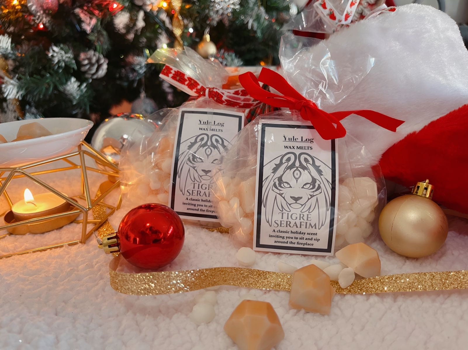 The Spirit of Yule™ Ritual Wax Melts, Witchy Christmas, Herbal Wax Melts, Christmas Wax Melts