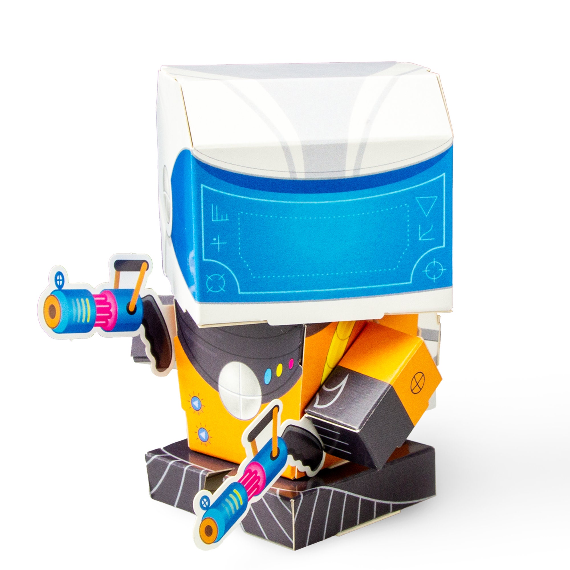 3D Dog Man Paper Toy Activity Kit 
