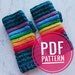 see more listings in the PDF patterns  section