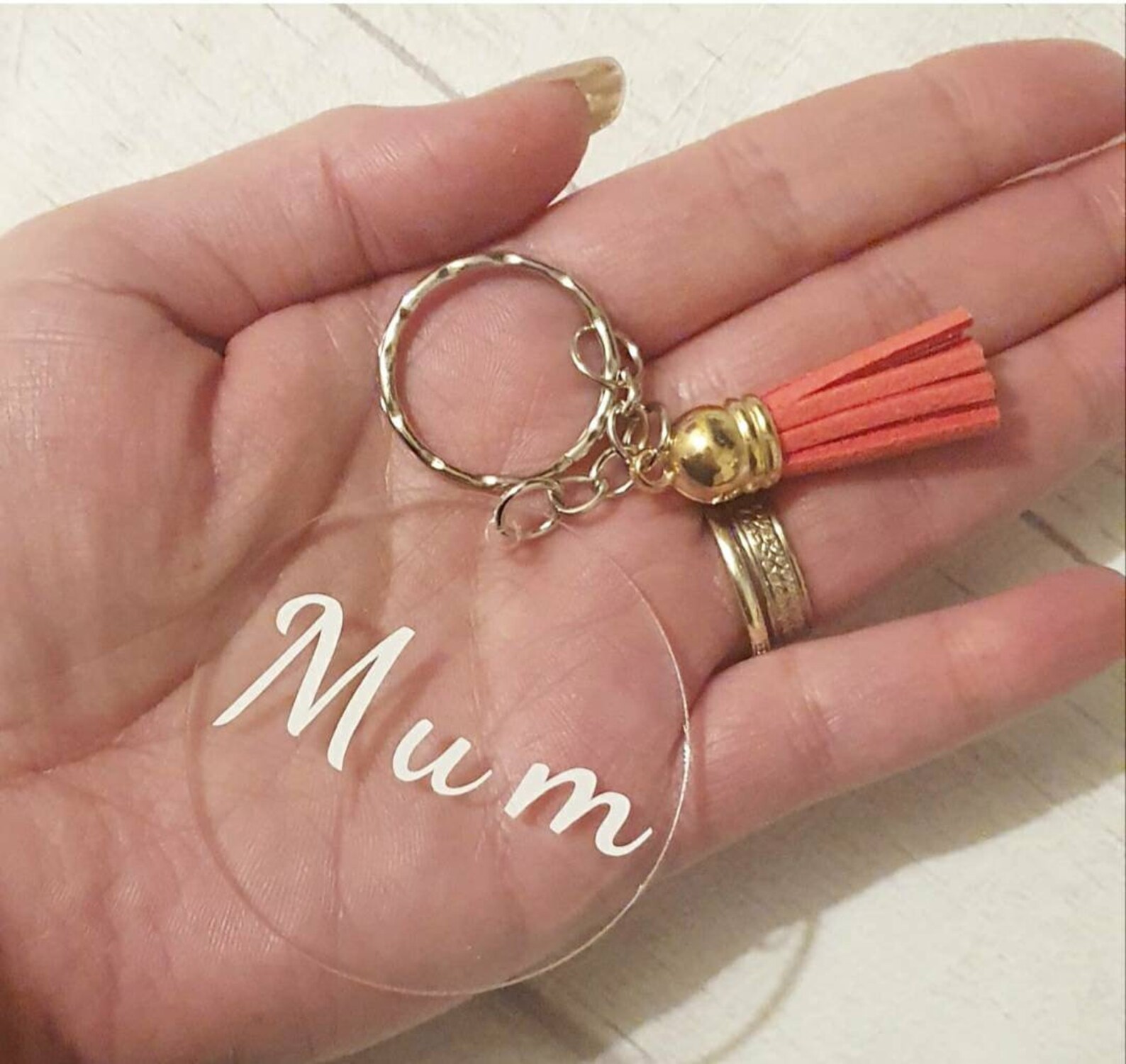 Mum key rings mother's day gift gift for mums tassel key Etsy
