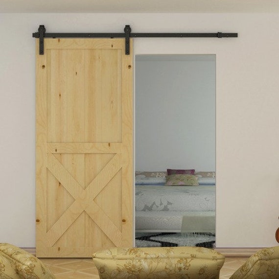 Custom Made Framed Single X Style Sliding Barn Door Etsy Custom Made Framed Single X Style Sliding Barn Door Etsy