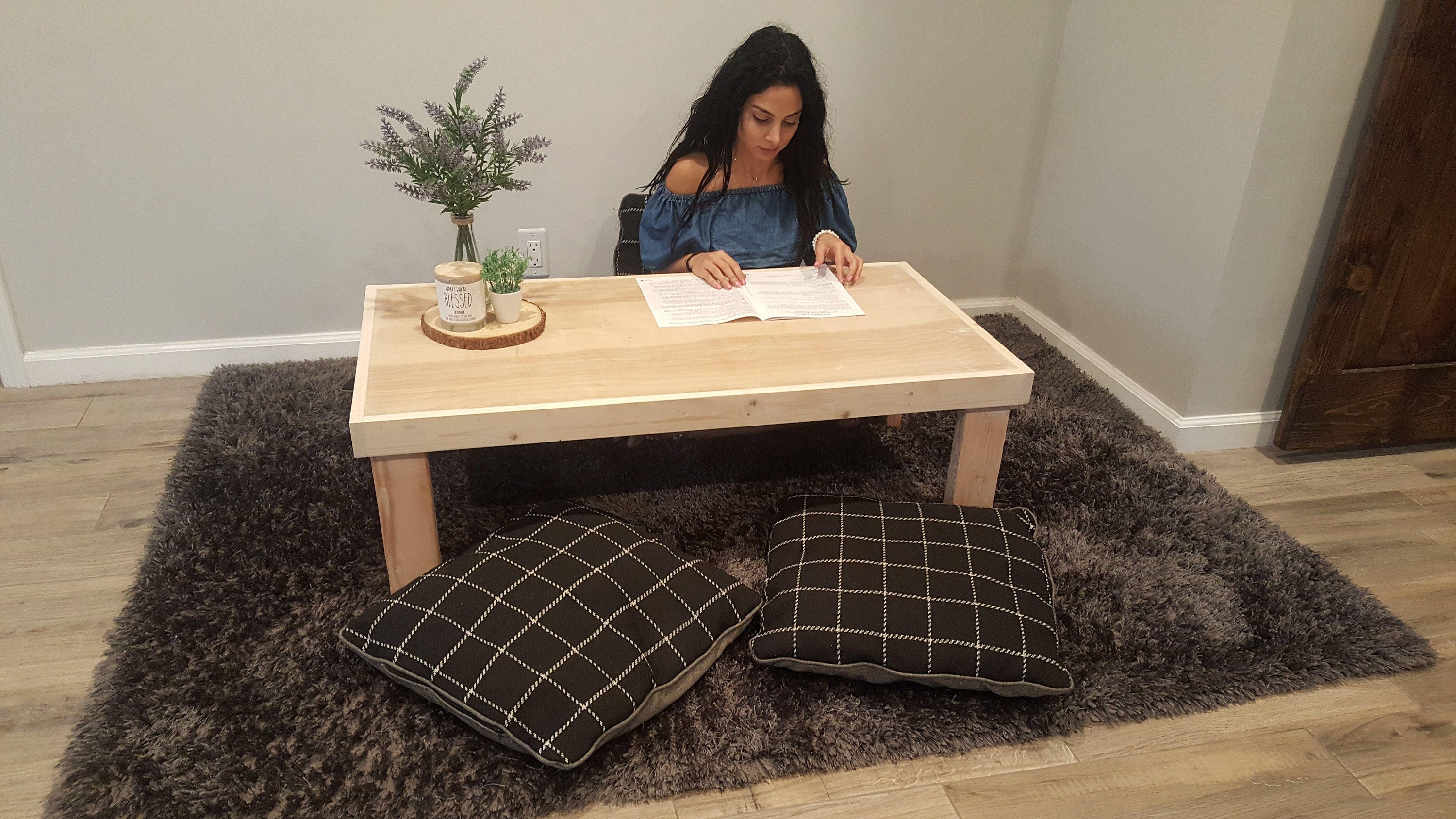 Low asian 2024 dining table