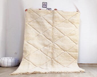 Moroccan handmade rug, shaggy rug, Morrocan rug, Berber rug, unique rug, living room rug, shag rug Large area rug Moroccan style rug