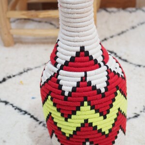 big berber storage basket Moroccan baskets African Home Decor natural grass storage basket, Crafsmanship boho deco