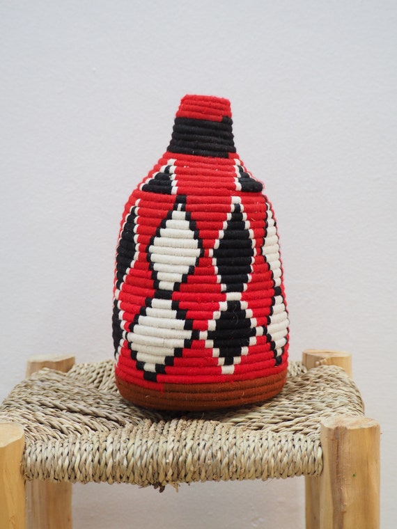 big berber storage basket Moroccan baskets African Home Decor natural grass storage basket, Crafsmanship boho deco
