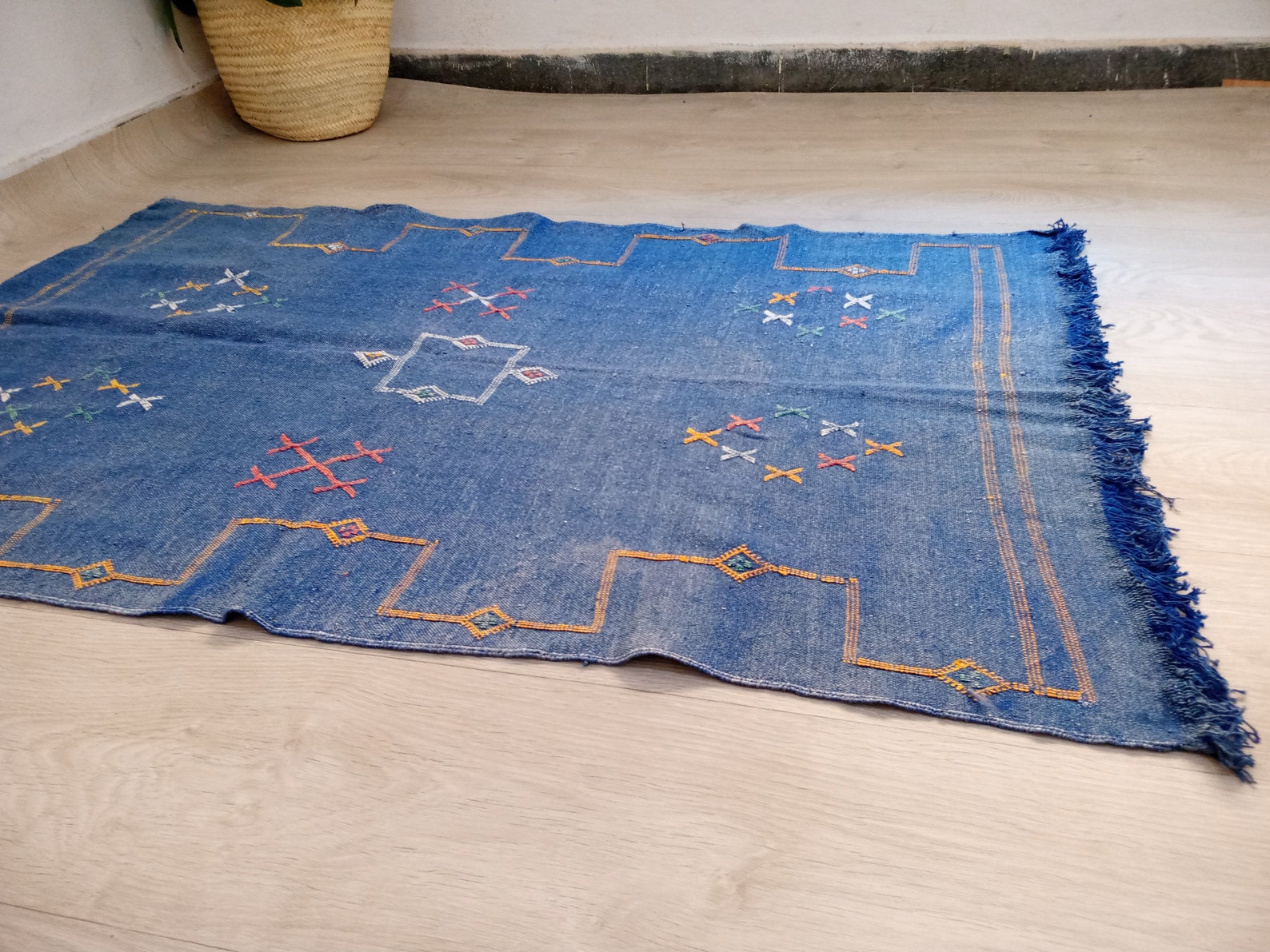 Moroccan Cactus Silk Rug Handmade Rug Berber Carpet Bohemian Etsy