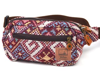 Cotton Fanny Pack with Pattern – Durable Festival Bag