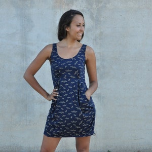 Summer dress, Dress made of cotton, Dress with pockets