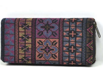 big purse wallet, boho wallet, spacious wallet vegan