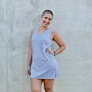 summer dress, light dress, blue dress