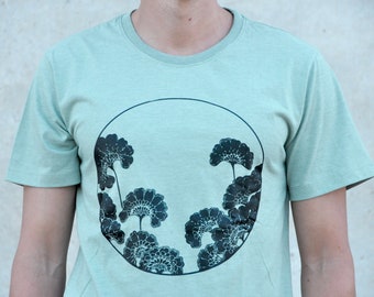 T-shirt with Japanese motif, Plynzen, Japanese T-shirt for men, casual t-shirt