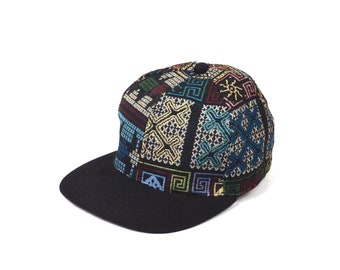 Boho Snapback cap, Cap ethno, Schirmmütze, Kappe, cappy, Cap mit Muster, Hut, Kappe, Cap jacquard