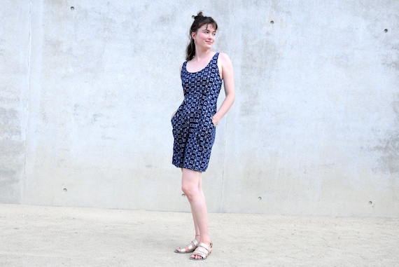 strapless blue and white dress Dolce Dress - Blue