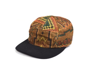 Boho 5 panel cap, Cap Ethno, Kopfbedeckung, Mütze, Kappe, five panel, Cappy, Schirmmütze Muster