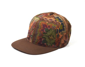 Boho snapback cap, cap ethno, peaked cap, cap, cappy, cap with pattern, hat, cap, cap jacquard