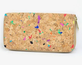Purse wallet wallet made of cork cork wallet