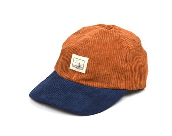 Corduroy Dad Cap - 6 Panel adjustable baseball cap